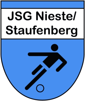 Zusammenschluß des Jugengfußballs zur JSG Nieste Staufenberg. Jungen und Mädchen in diversesten Altersklassen und Mannschaften